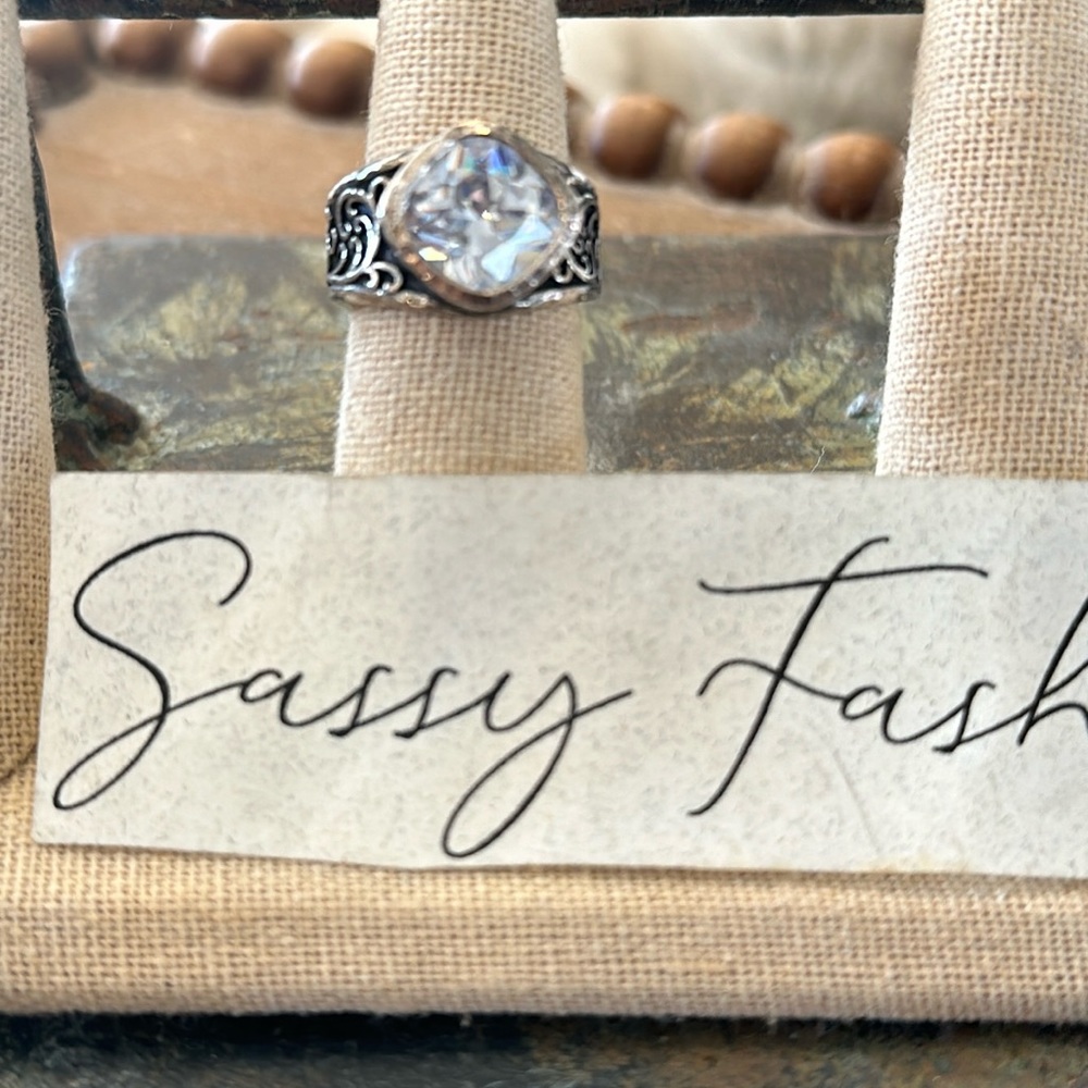 Beautiful Sterling Silver & Cubic Zirconia